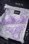Amethyst Bloom Lace Set
