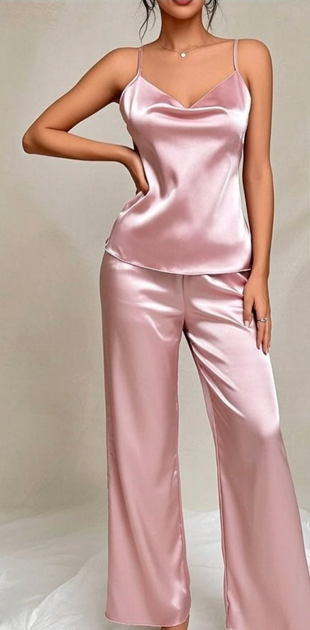 Satin pyjama set