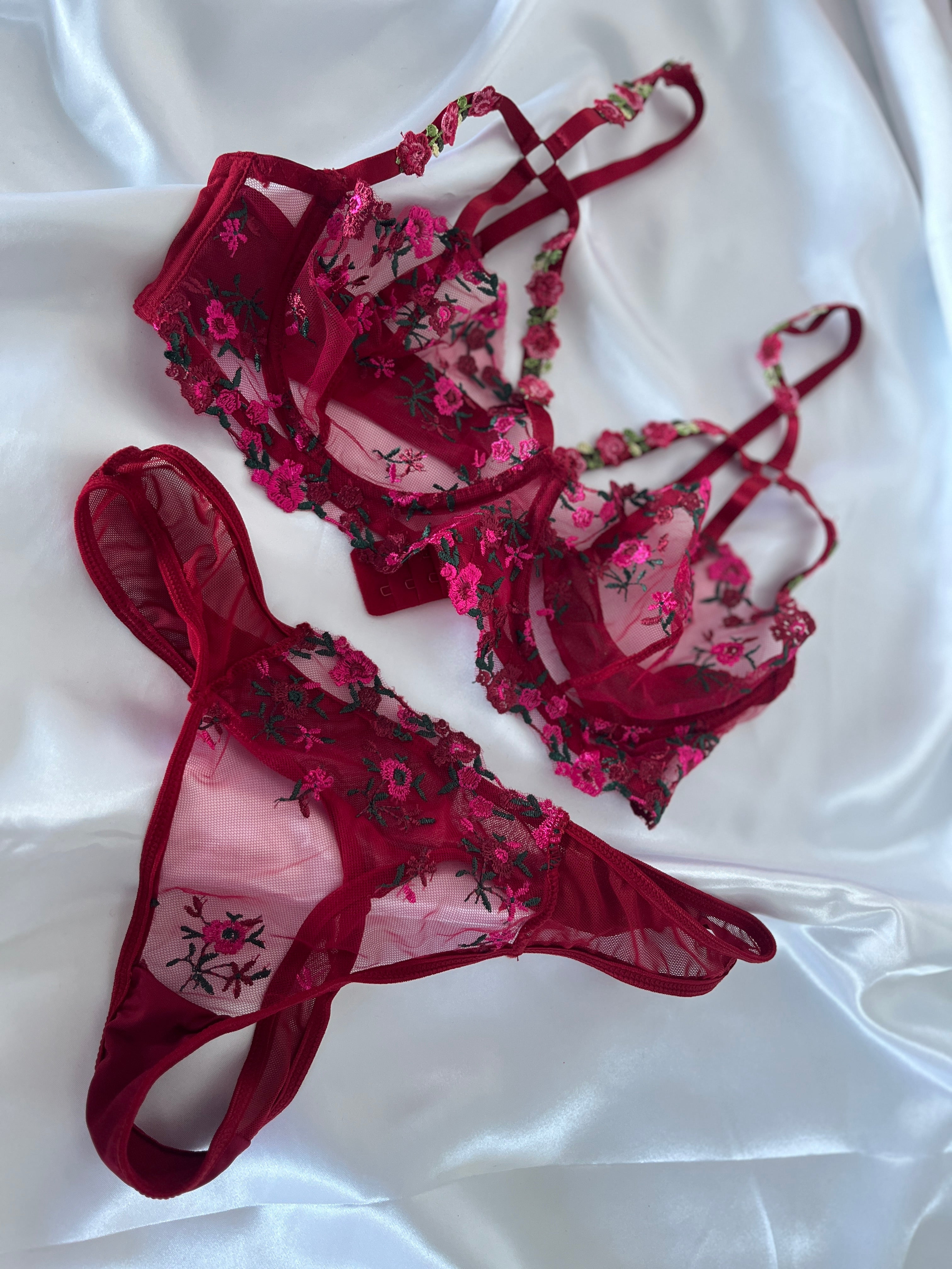 Forbidden Bra & Brief Set