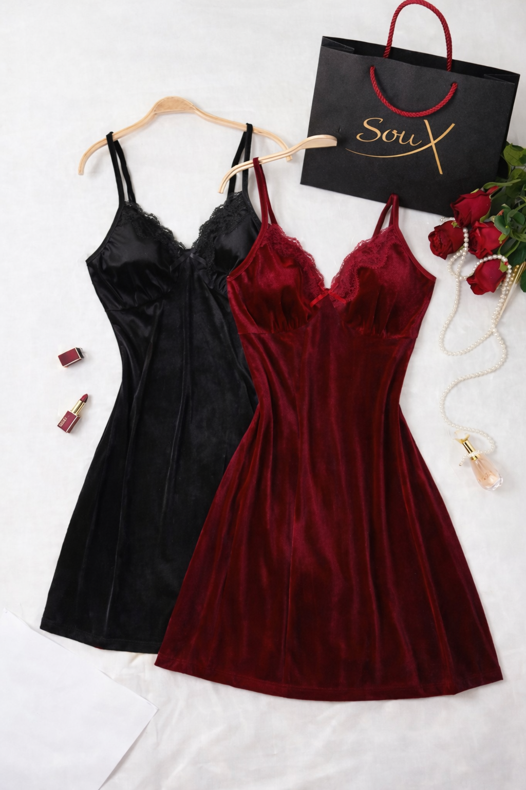 Sexy Velour Camisole
