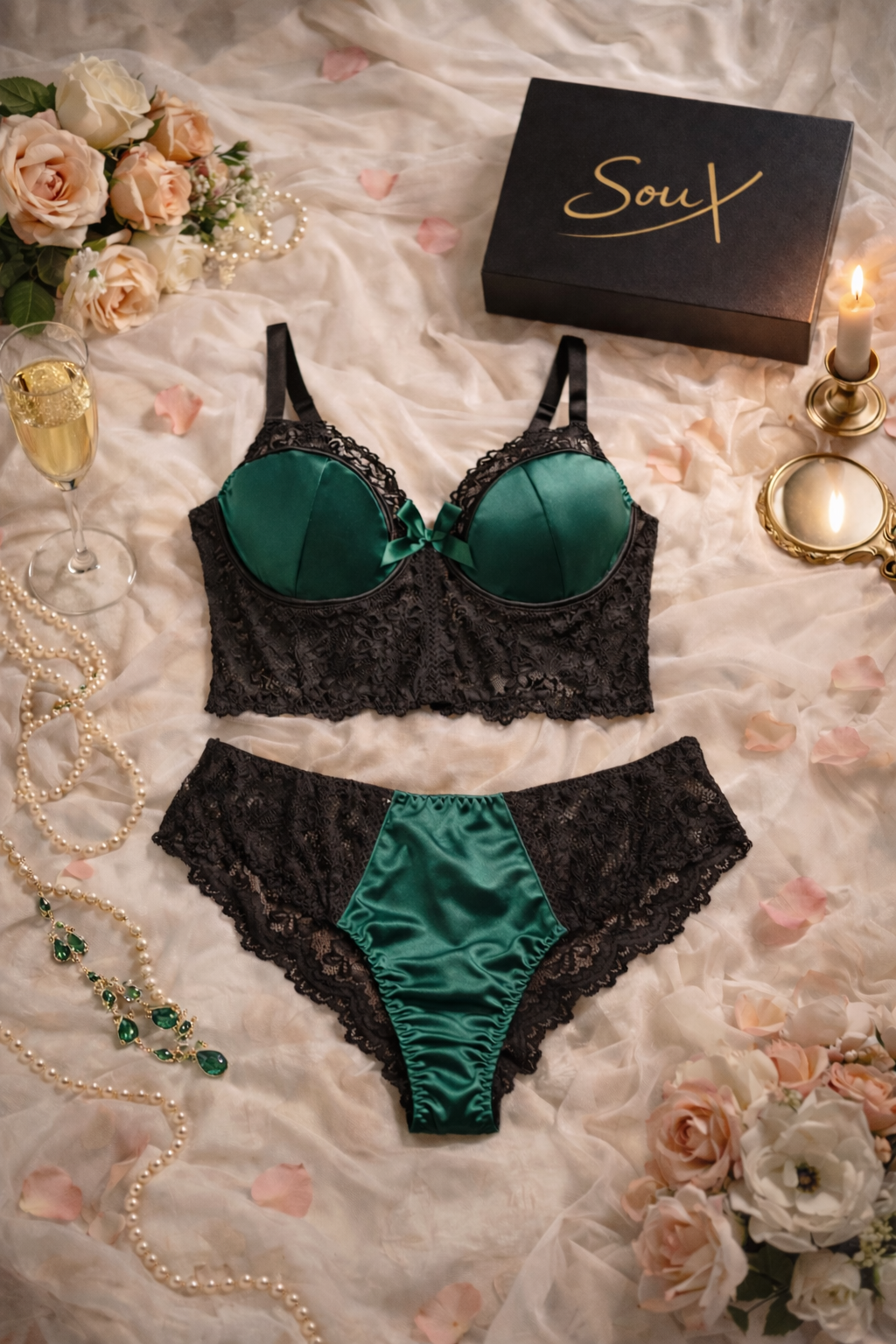 Emerald Temptation Set