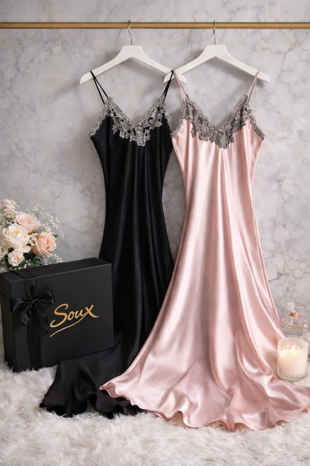 NOIR ÉTERNEL & ROSE VEIL